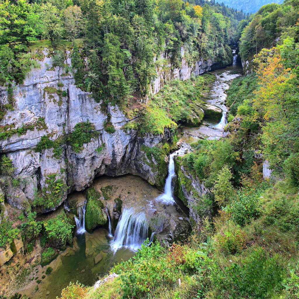 cascade de la billaude - Jura