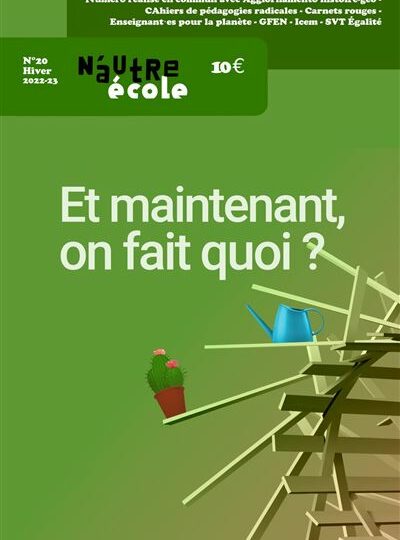 Image du numéro 20 de la revue N'Autre Ecole