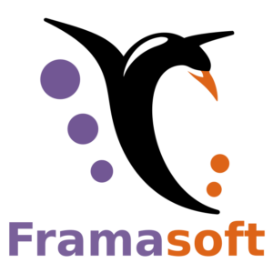 Logo Framasoft, partenaire de Toustes en Colo