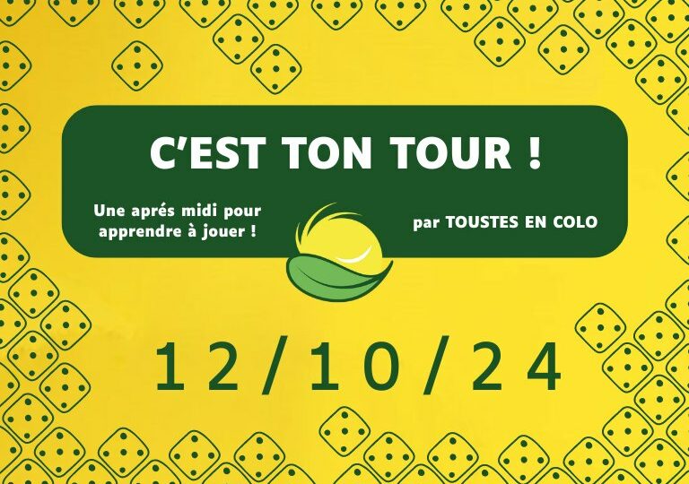 C'est Ton Tour - Après-Midi Jeux organisée le 12 octobre 2024