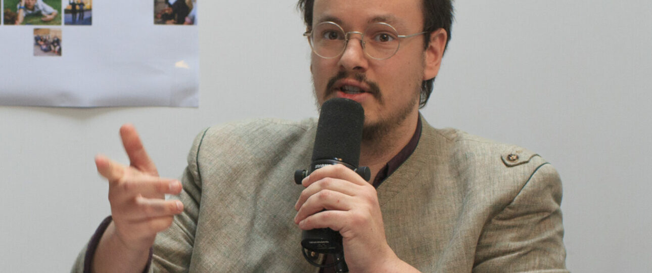 Thibaut donne une conférence