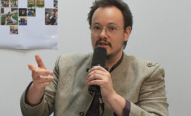 Thibaut donne une conférence