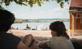 Enfants en colonie de vacances