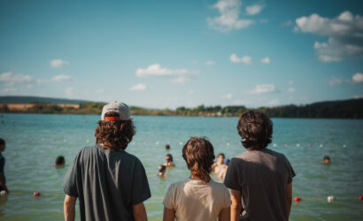 Enfants en colonies de vacances