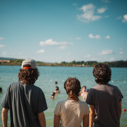 Enfants en colonies de vacances